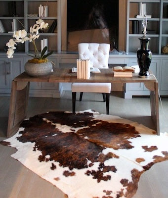 COWHIDE RUGS TRICOLOUR