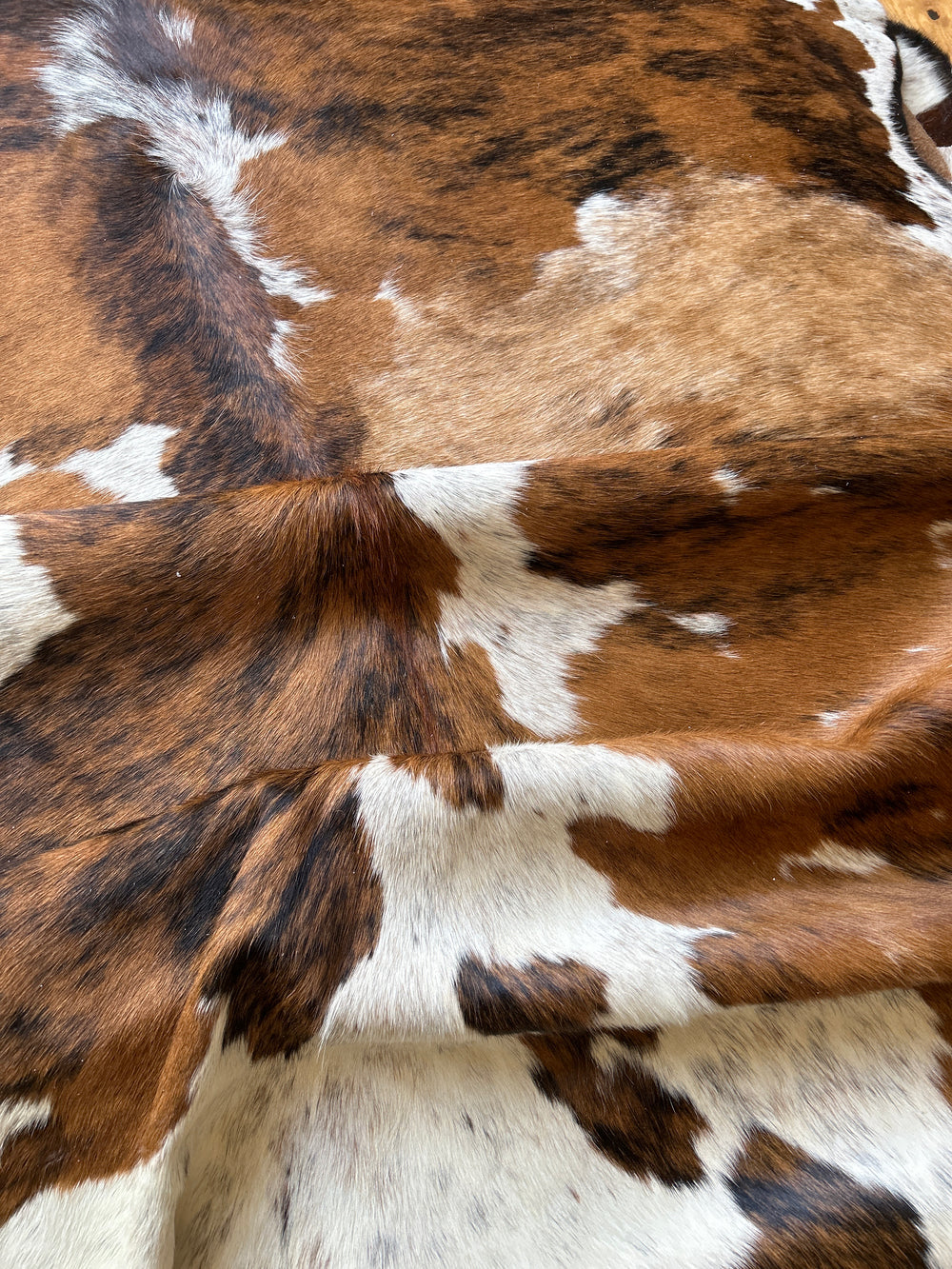 Premium Cowhide Rug 458  228cm x 199cm (90" x 78") - cowhiderugslondon.co.uk