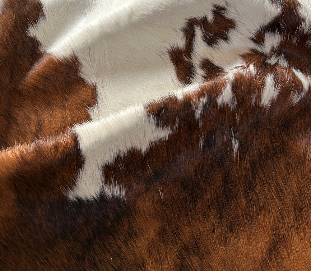 Premium Cowhide Rug 415  231cm x 202cm (91" x 80") XXL - cowhiderugslondon.co.uk