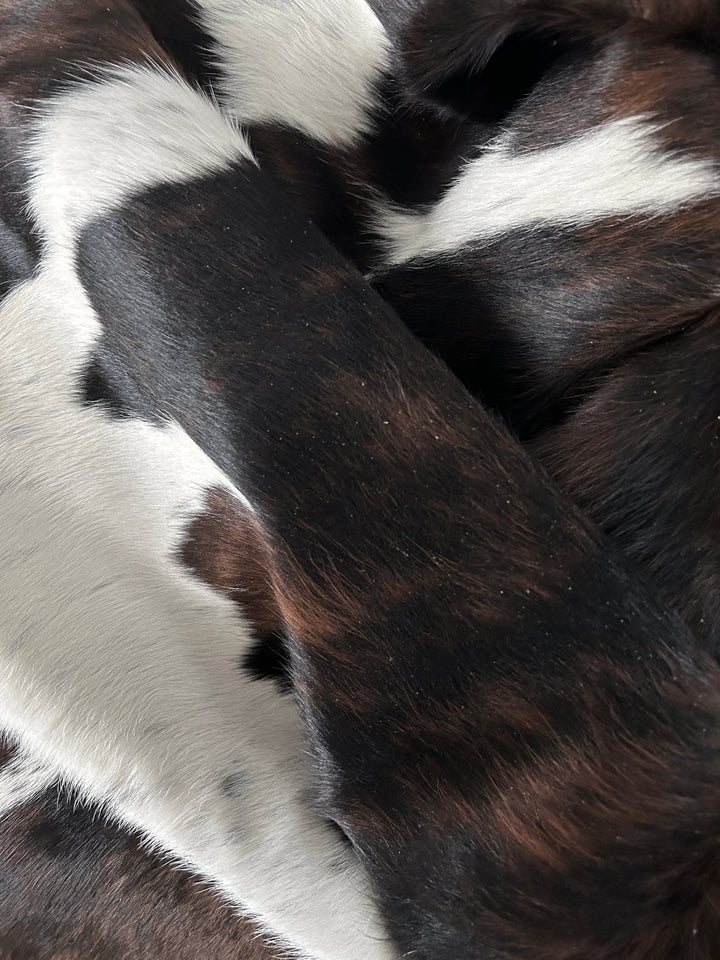 Cowhide Rug Premium DM424 202cm x 179m - cowhiderugslondon.co.uk