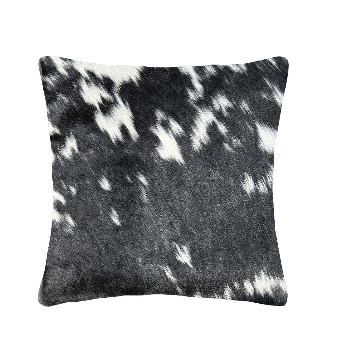 Cushion BOTH SIDES COWHIDE  1874 49cm x49cm - cowhiderugslondon.co.uk