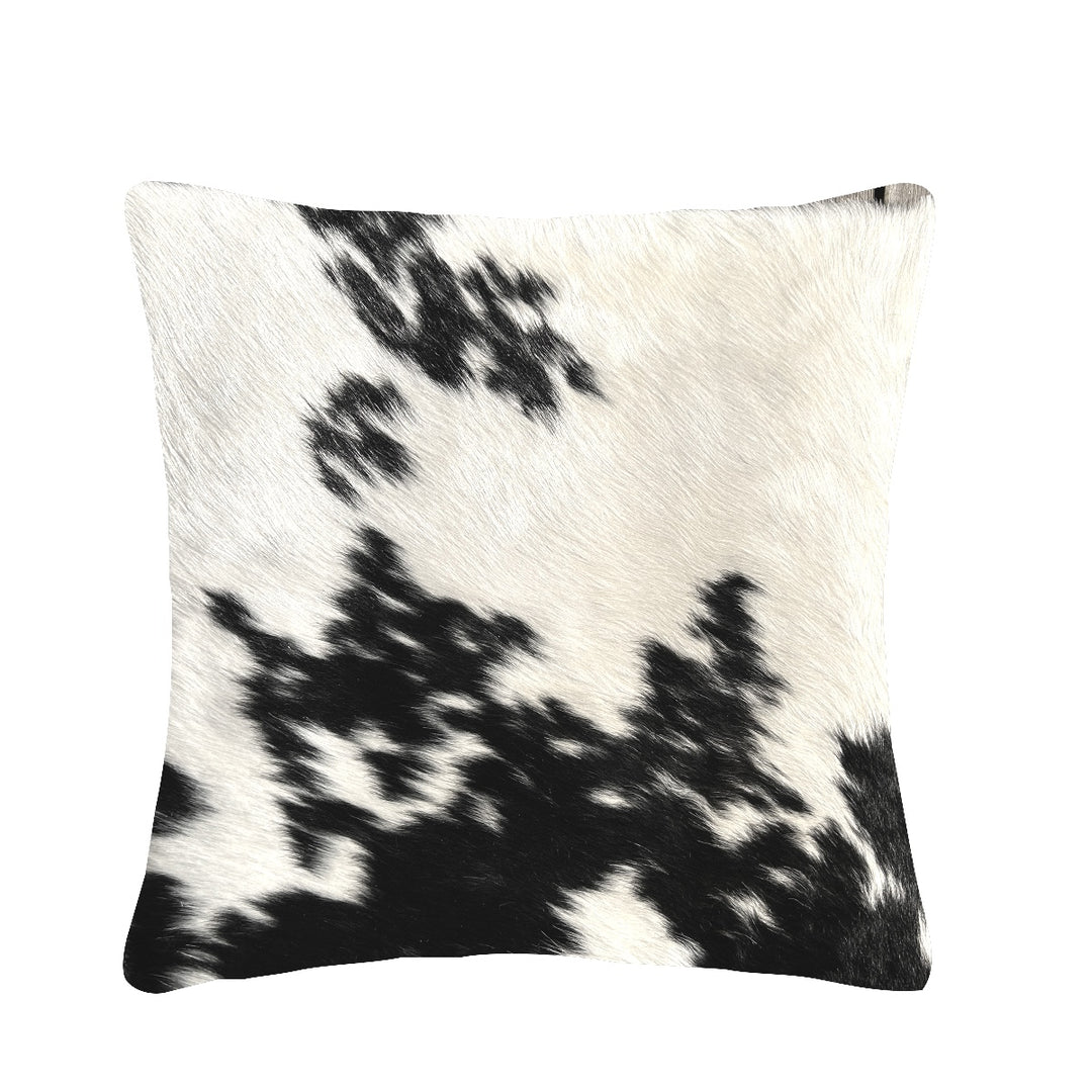 Cushion BOTH SIDES COWHIDE  1879 49cm x49cm - cowhiderugslondon.co.uk