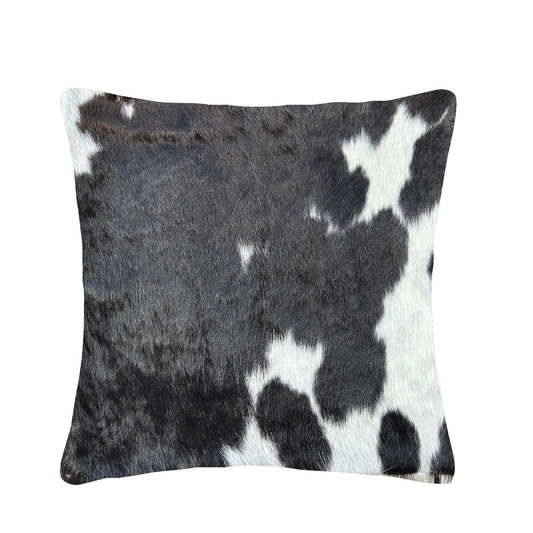 Cushion BOTH SIDES COWHIDE  1880 49cm x49cm - cowhiderugslondon.co.uk