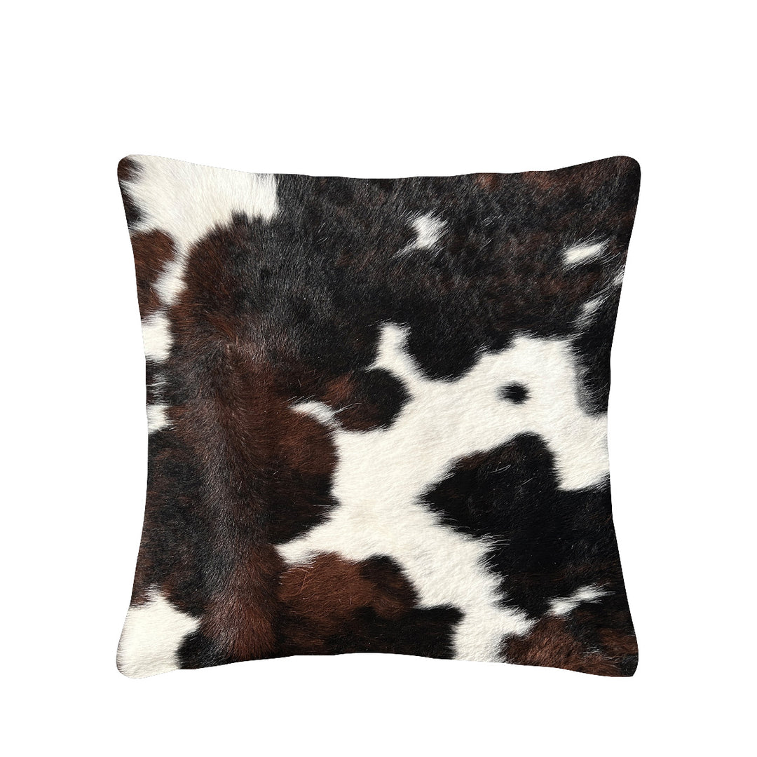 Cushion BOTH SIDES COWHIDE  1888 49cm x49cm - cowhiderugslondon.co.uk