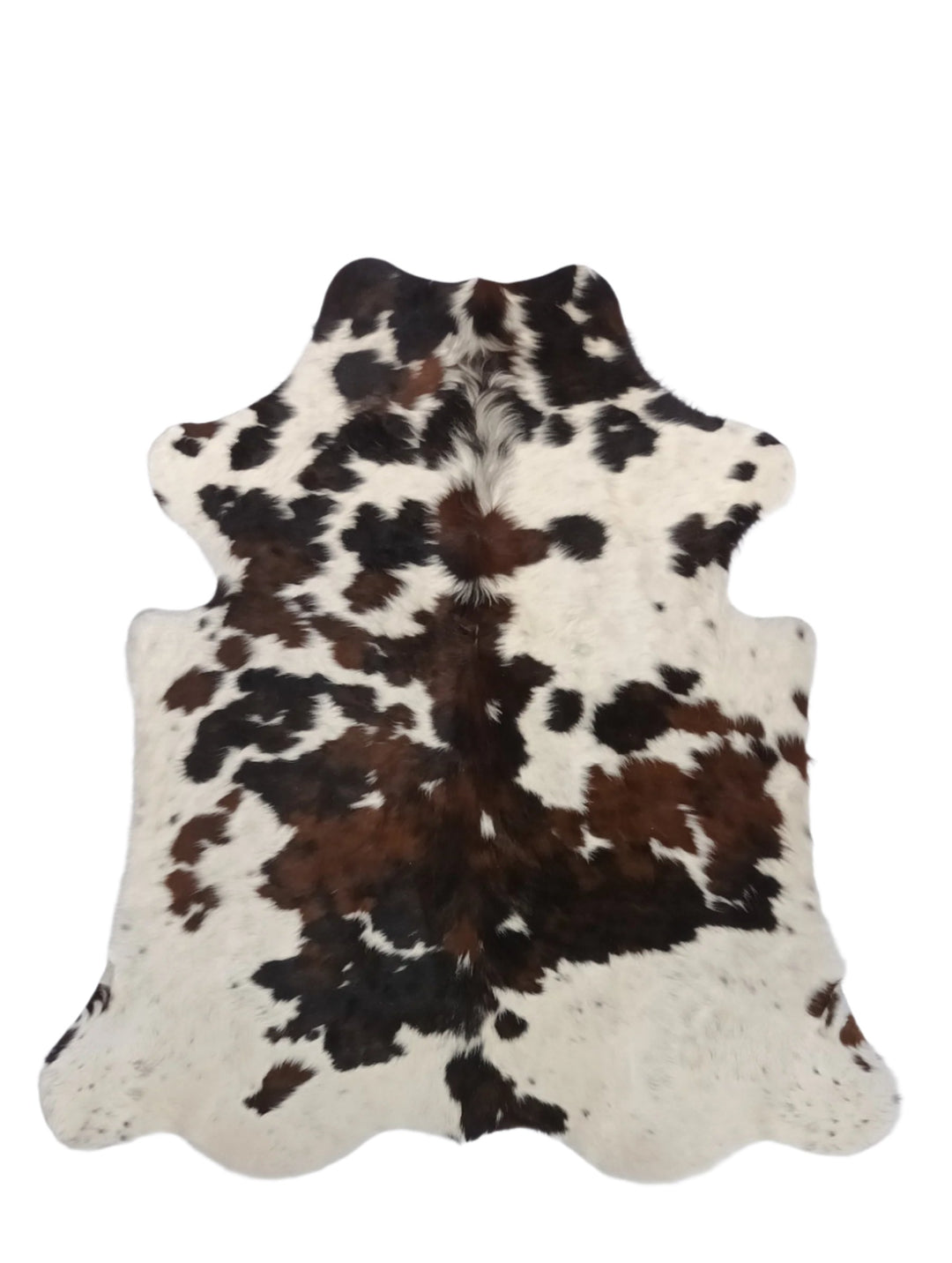 Small Cowhide Rug 204 1.79m x 1.64m (70" x 65") - cowhiderugslondon.co.uk