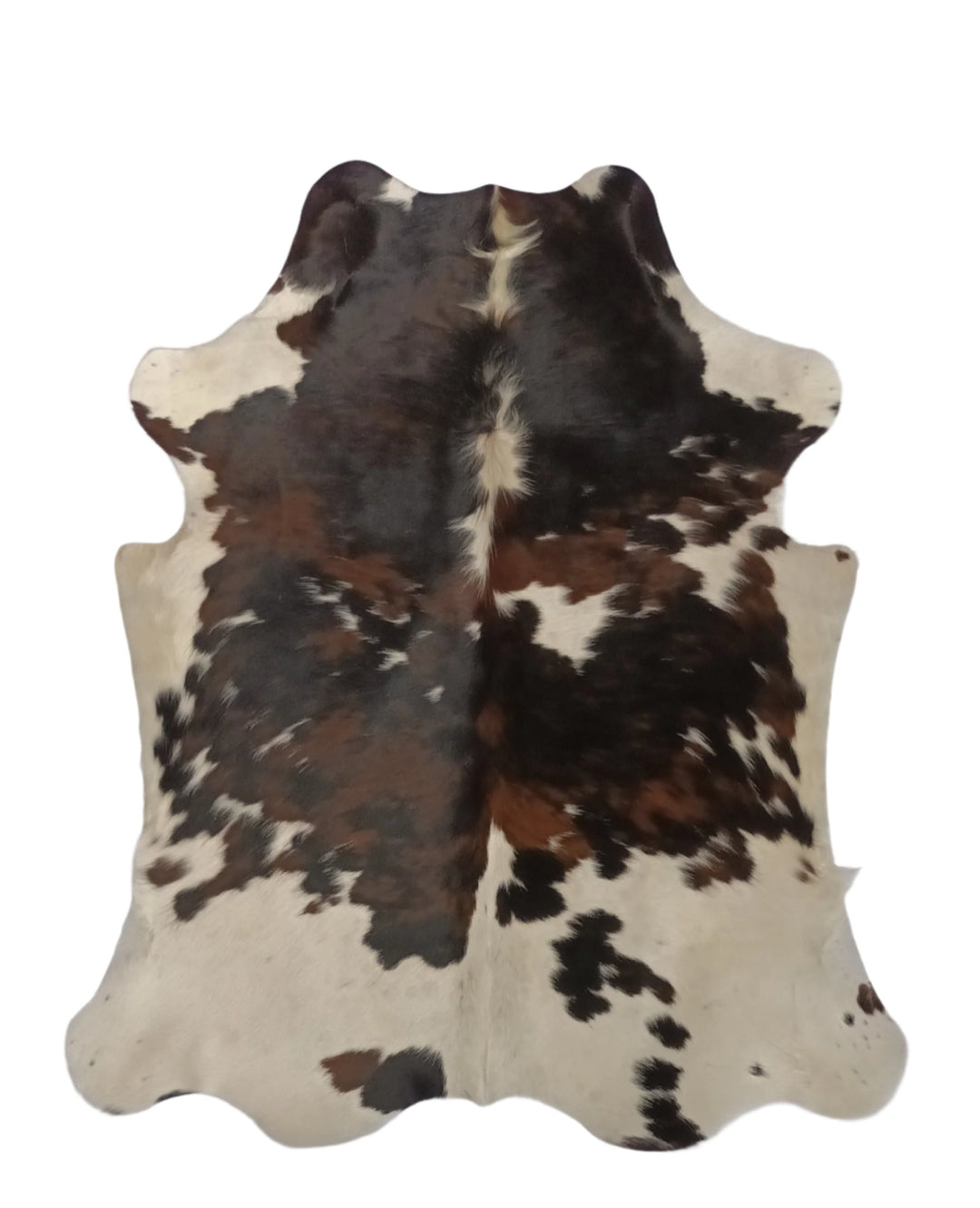 Small Cowhide Rug 242 1.75m x 1.54m (69" x 61") - cowhiderugslondon.co.uk