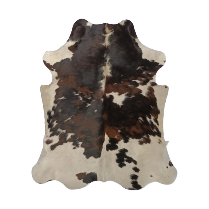 Small Cowhide Rug 242 1.75m x 1.54m (69" x 61") - cowhiderugslondon.co.uk