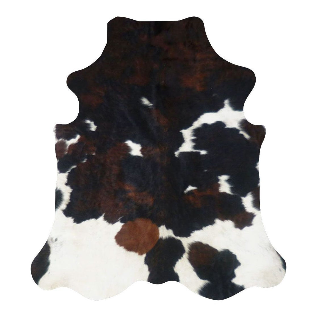 Premium Cowhide Rug AM244  203cm x 168cm - cowhiderugslondon.co.uk