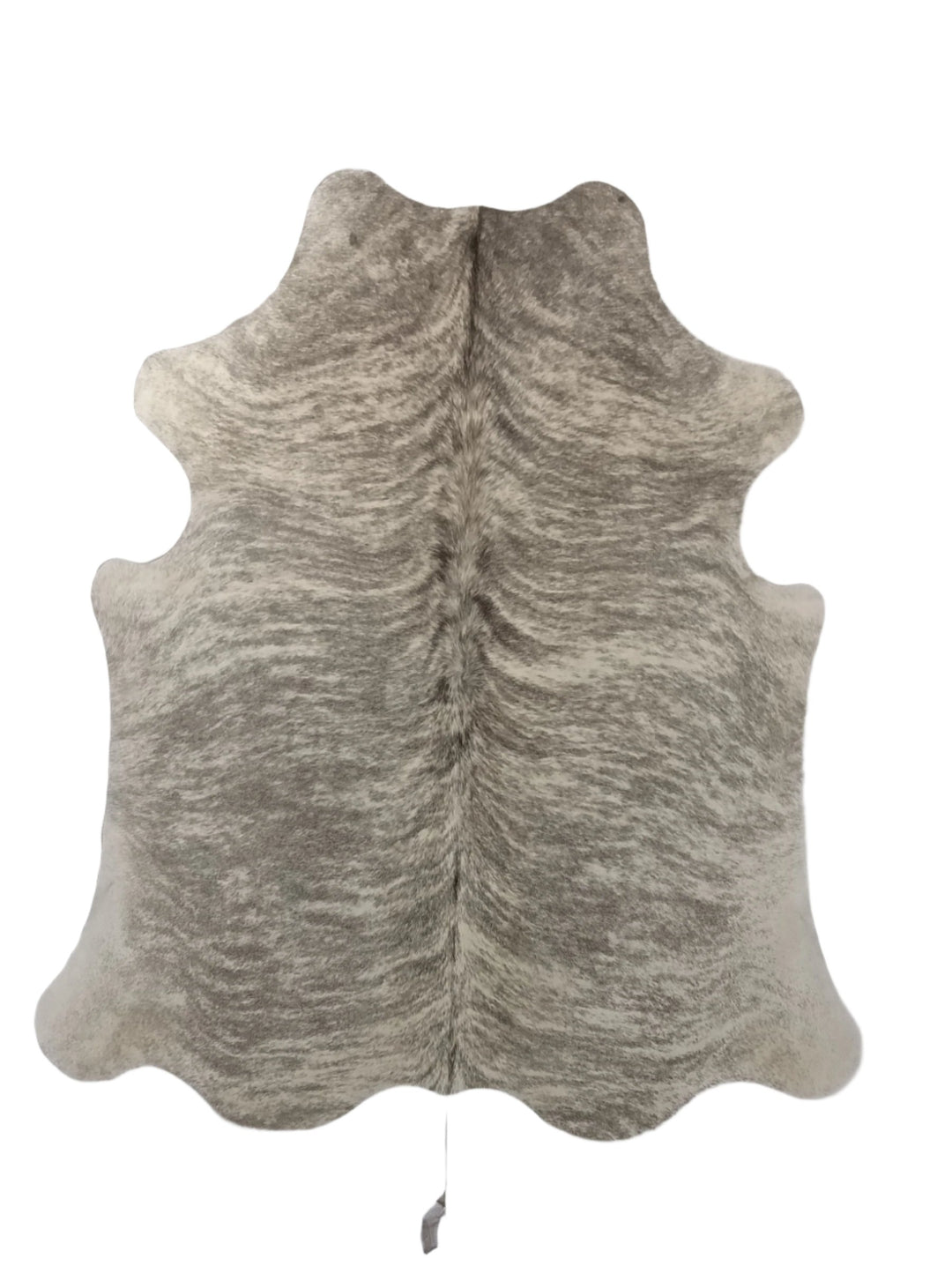 Small Cowhide Rug 259 1.77m x 1.55m (70" x 61") Grey - cowhiderugslondon.co.uk