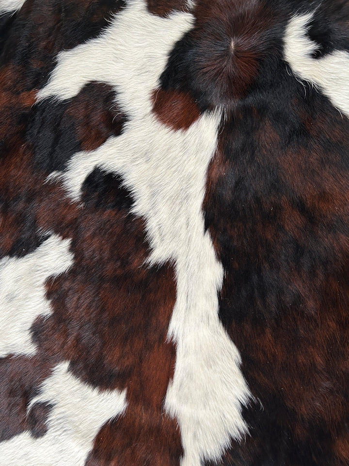 Premium Cowhide Rug DM401   210cm x 185cm (83" x 72") - cowhiderugslondon.co.uk