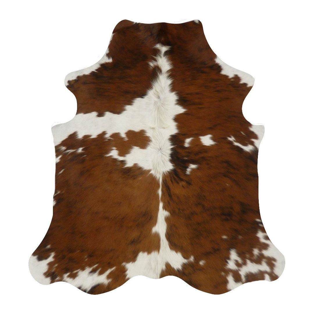 Cowhide Rug DP465    1.56m x 1.31m Extra Small - cowhiderugslondon.co.uk