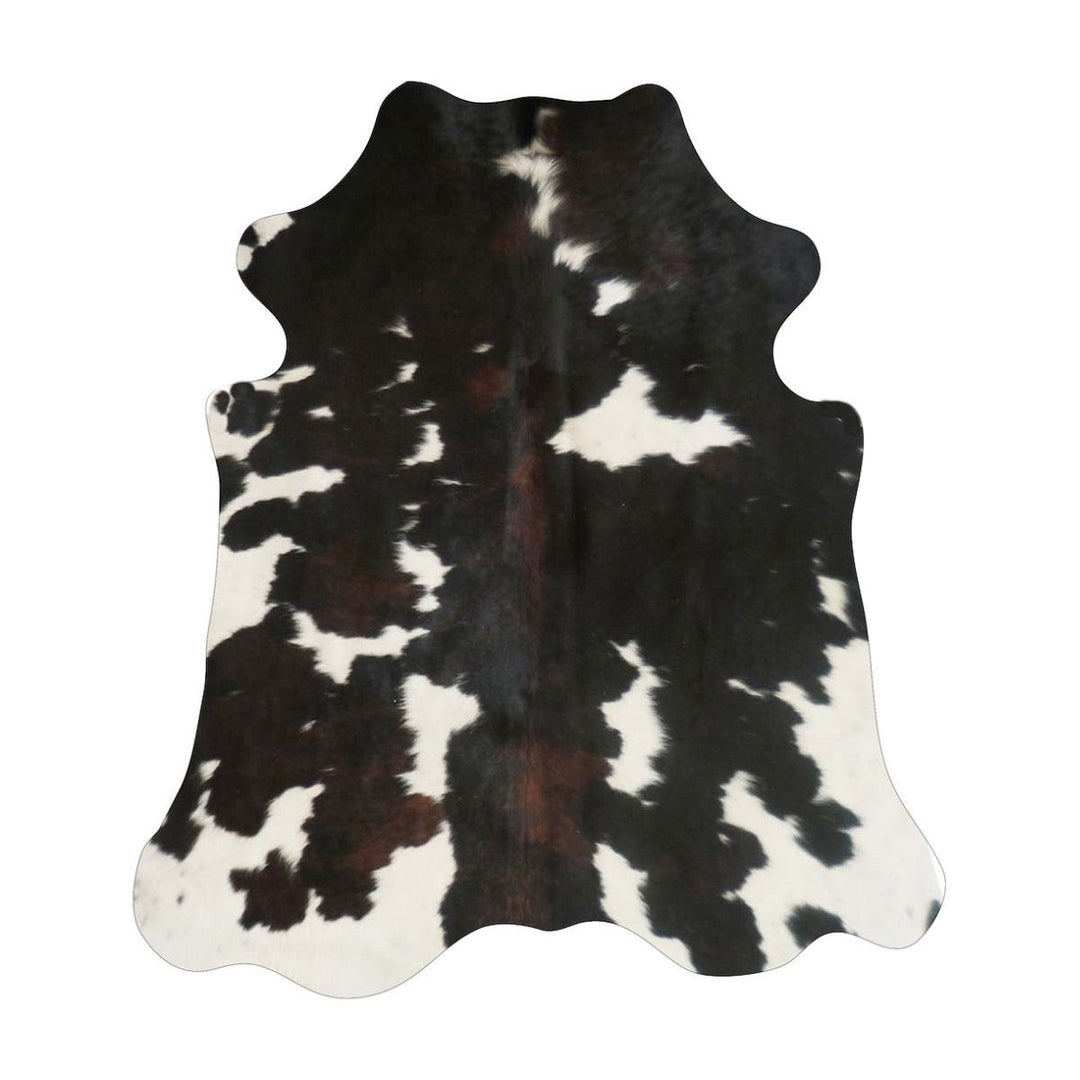 Cowhide Rug DP468     1.60m x 1.35m XS - cowhiderugslondon.co.uk