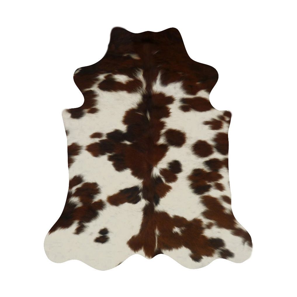 Cowhide Rug DP485      1.55m x 1.24m  Extra Small - cowhiderugslondon.co.uk