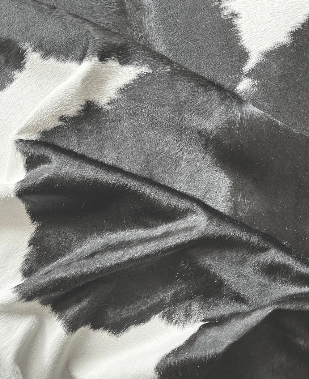 Premium Cowhide Rug 466    240cm x 212cm Black and white - cowhiderugslondon.co.uk