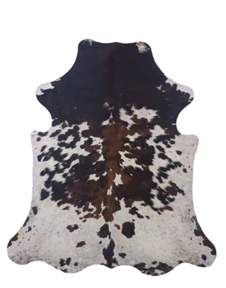 Premium Cowhide Rug 413  233cm x 207cm (92" x 81") XXL - cowhiderugslondon.co.uk