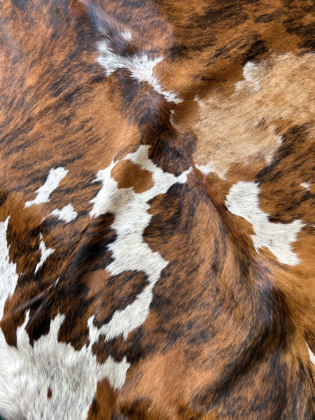 Premium Cowhide Rug 458  228cm x 199cm (90" x 78") - cowhiderugslondon.co.uk