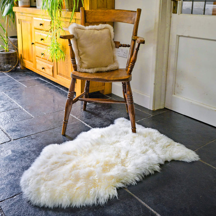 Champagne Sheepskin Rug