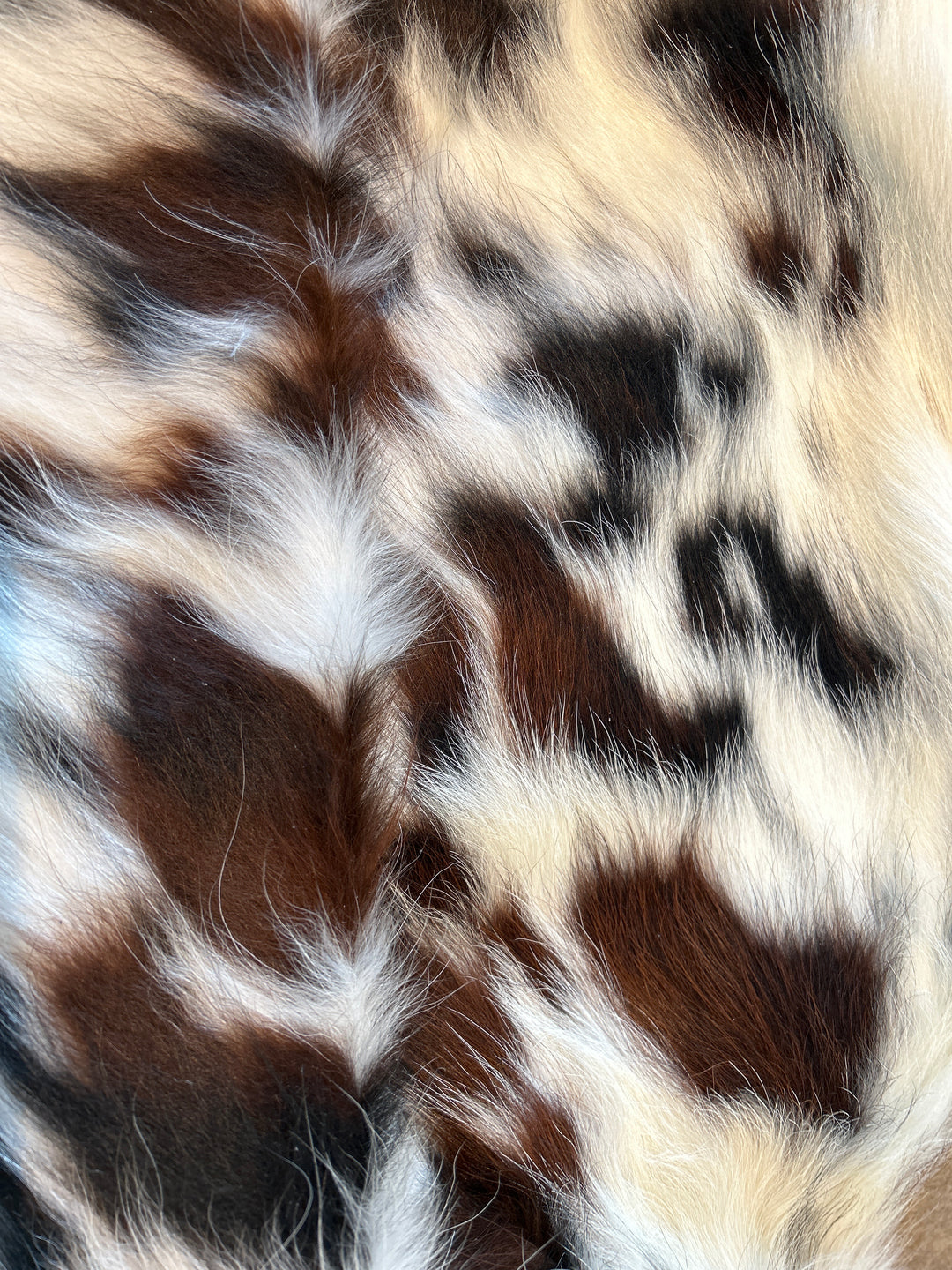 Small Cowhide Rug 201  1.78m x 1.63m (70" x 64")