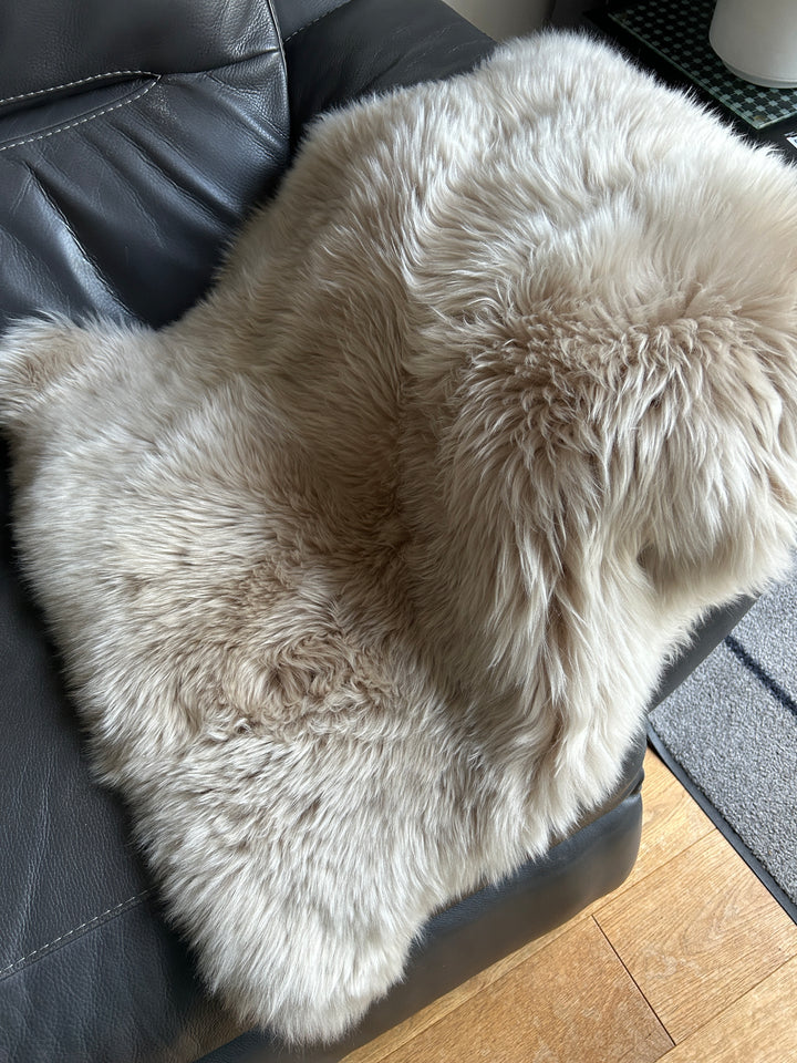 Stone  Sheepskin Rug