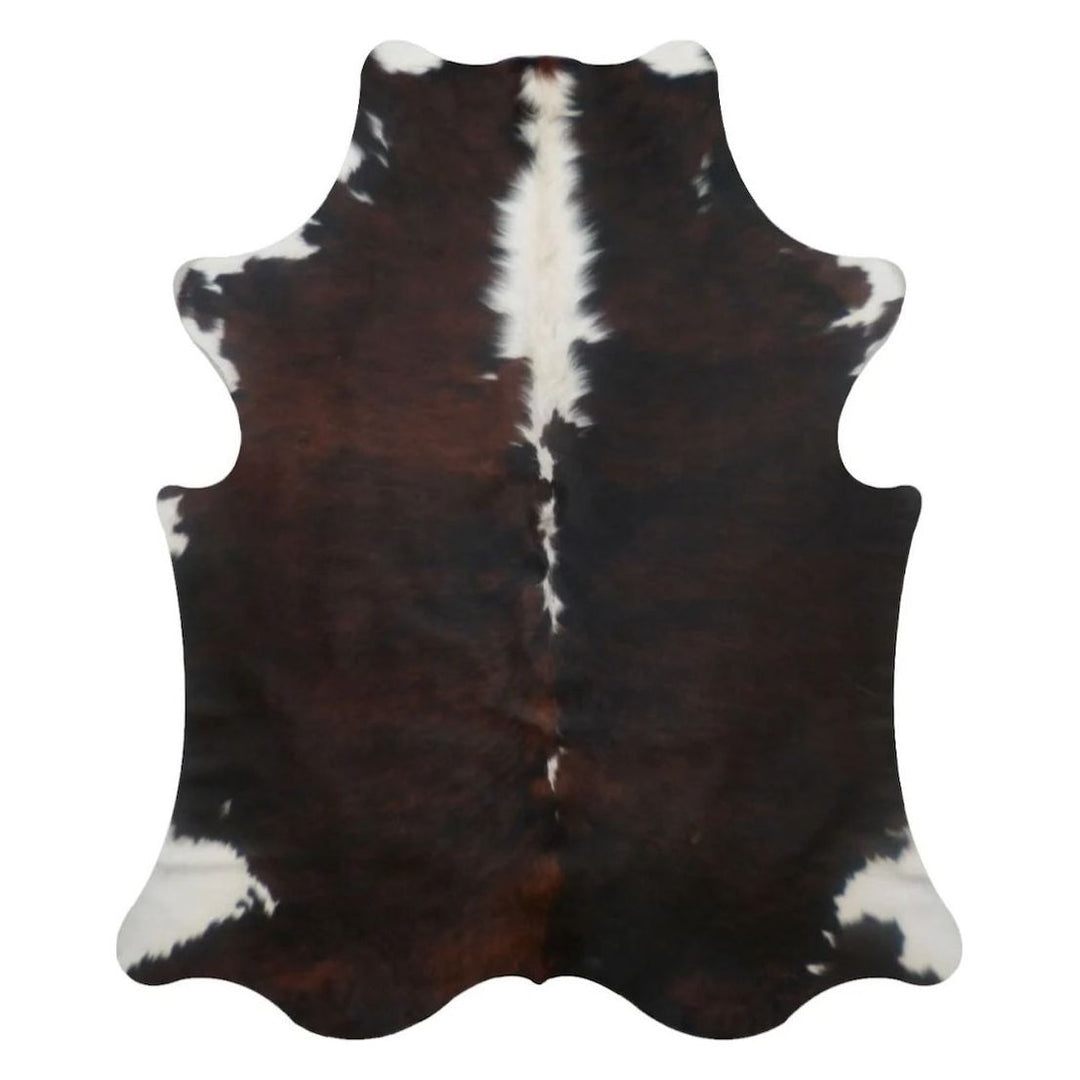 Premium Cowhide Rug A876     205cm x 180cm - cowhiderugslondon.co.uk