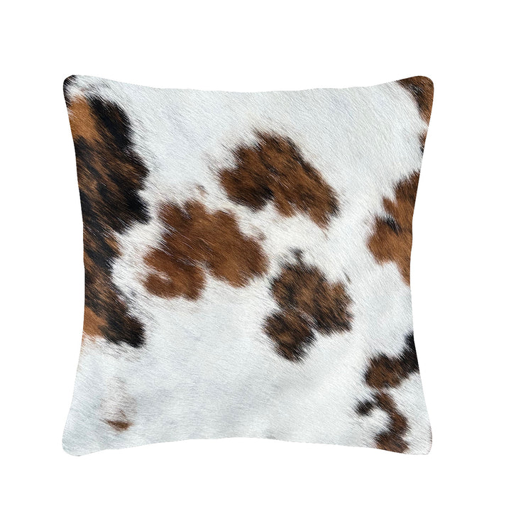 Cowhide cushion reverse Suedette 39cm X 39cm