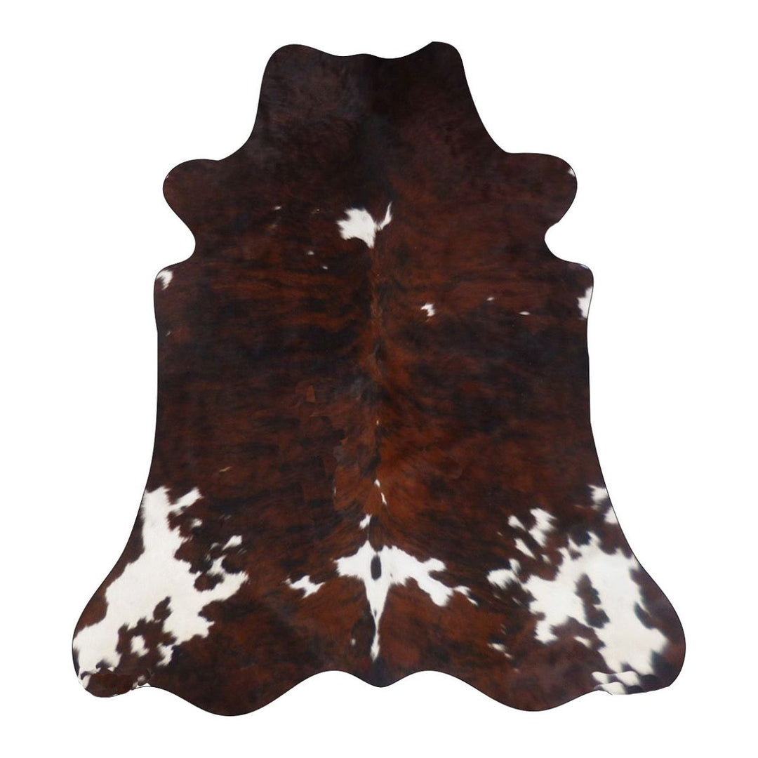 Premium Cowhide Rug DL508        233cm x 206cm - cowhiderugslondon.co.uk