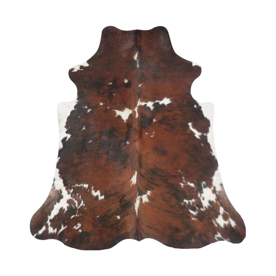 Cowhide Rug Premium DM403    202cm x 189m - cowhiderugslondon.co.uk