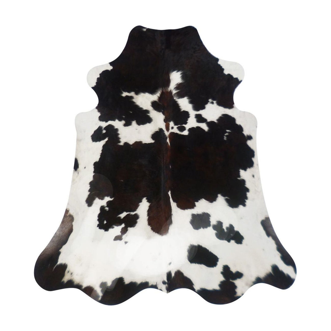 Cowhide Rug Premium DM408   213cm x 193m - cowhiderugslondon.co.uk