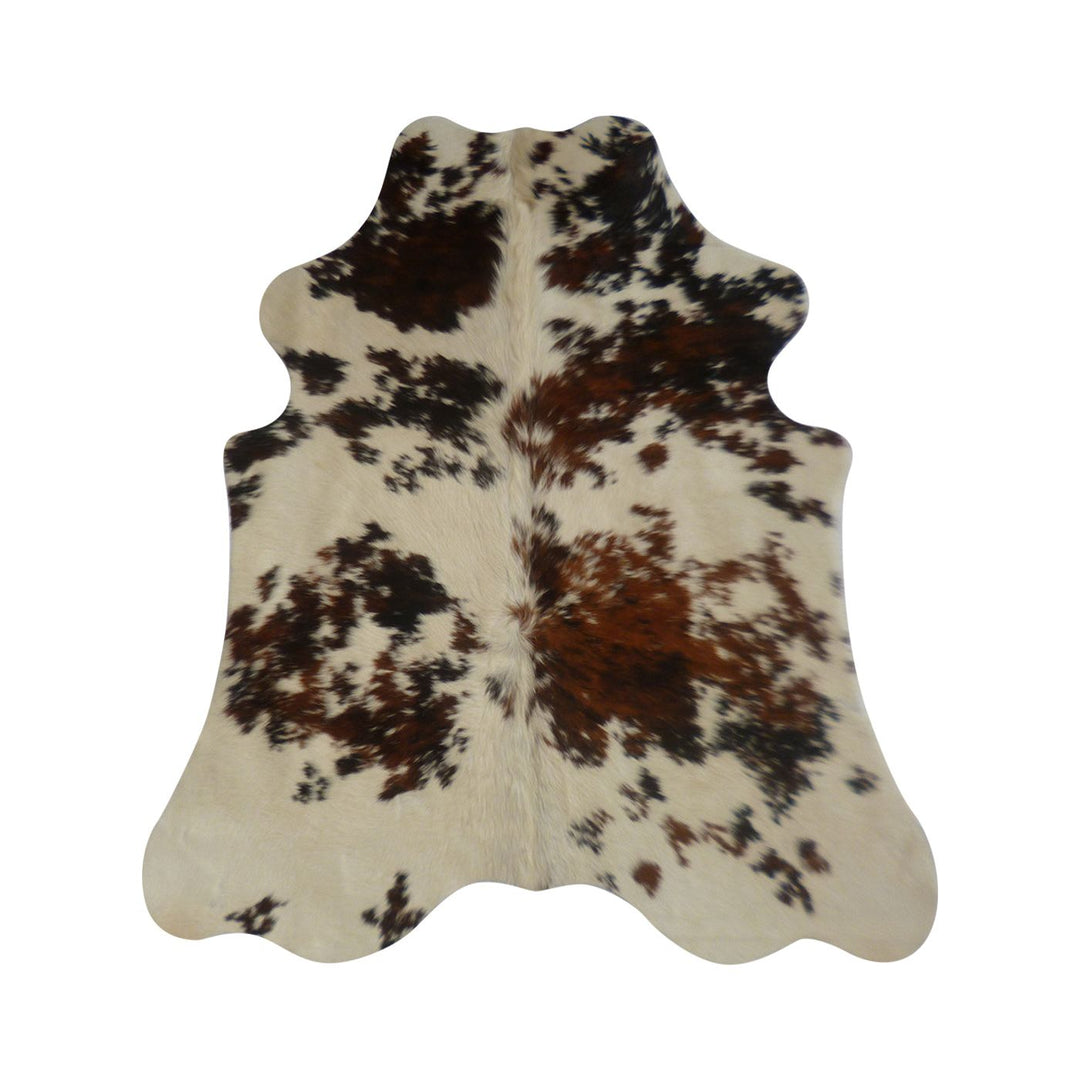 Cowhide Rug DP443  1.50m x 1.40m XS - cowhiderugslondon.co.uk