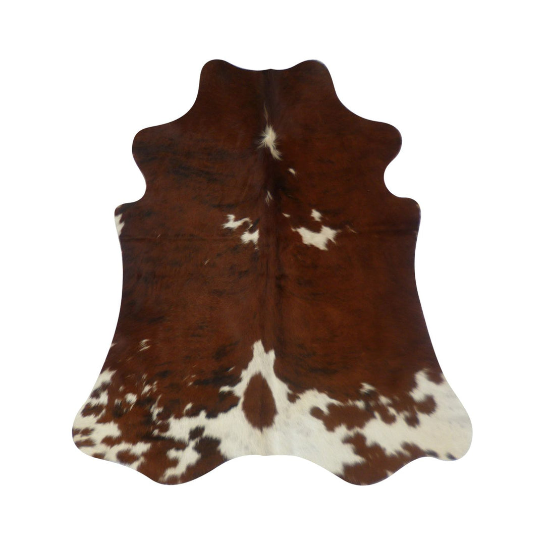 Cowhide Rug DP447  1.41m x 1.40m XS - cowhiderugslondon.co.uk