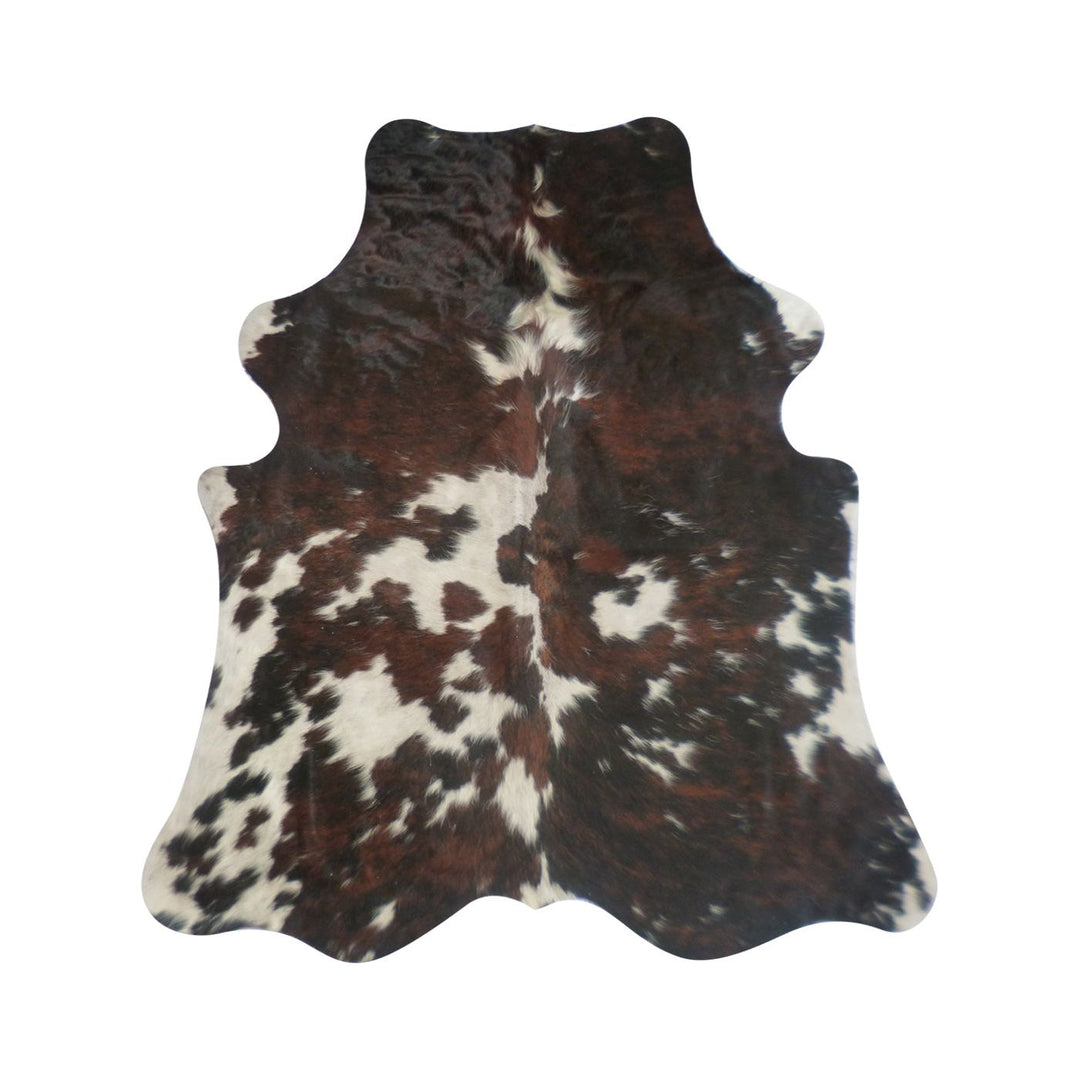 Cowhide Rug DP449  1.55m x 1.43m XS - cowhiderugslondon.co.uk