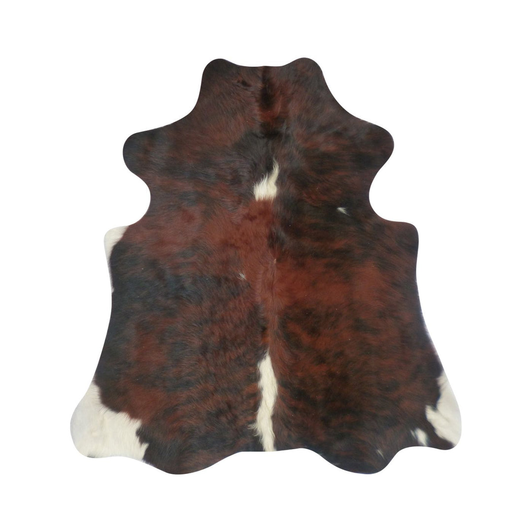 Cowhide Rug DP452  1.57m x 1.41m XS - cowhiderugslondon.co.uk