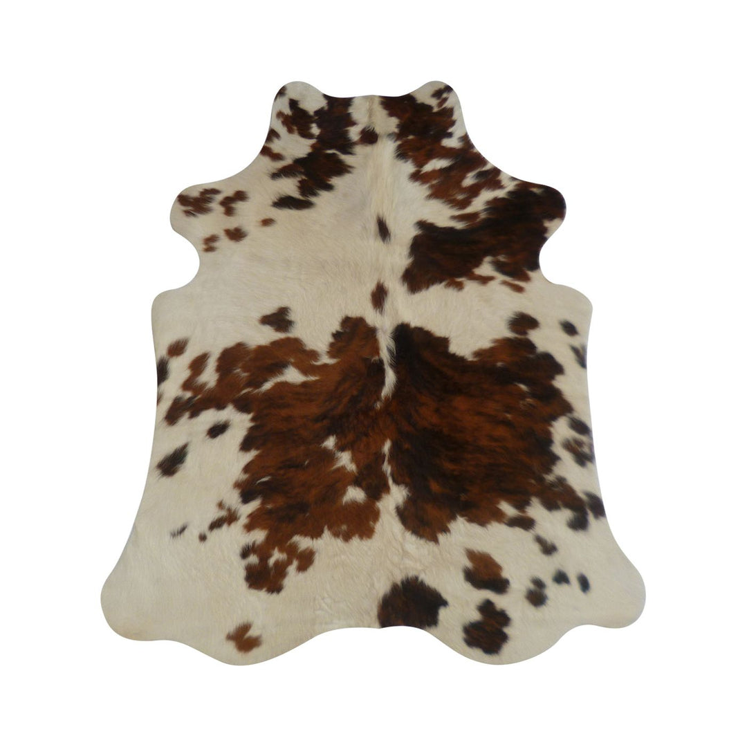 Cowhide Rug DP456  1.58m x 1.33m XS - cowhiderugslondon.co.uk