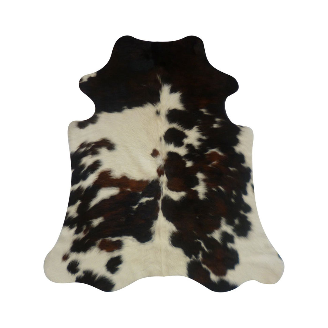 Cowhide Rug DP488    1.56m x 1.28m  XS - cowhiderugslondon.co.uk