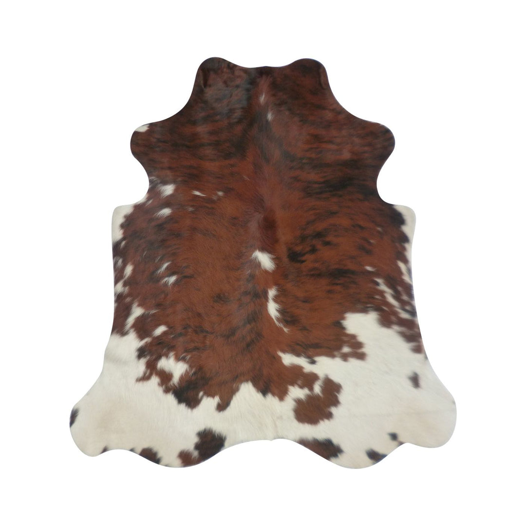 Cowhide Rug DP495     1.54m x 1.34m   XS - cowhiderugslondon.co.uk