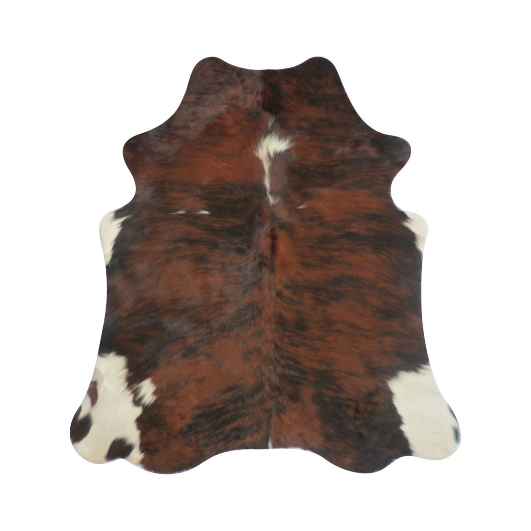 Cowhide Rug DP499      1.51m x 1.28m   XS - cowhiderugslondon.co.uk