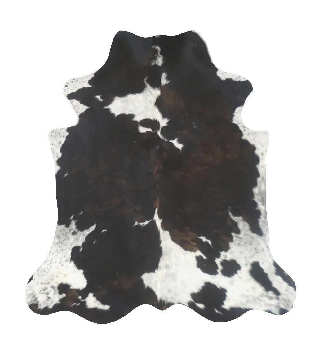 Premium Cowhide Rug DL531        227cm x 185cm - cowhiderugslondon.co.uk