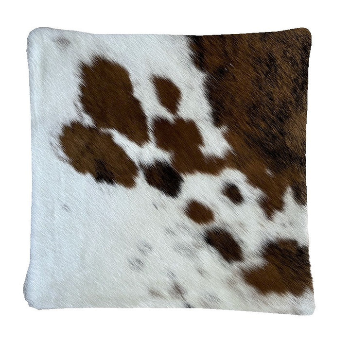 Cowhide cushion reverse Suedette 39cm X 39cm - cowhiderugslondon.co.uk