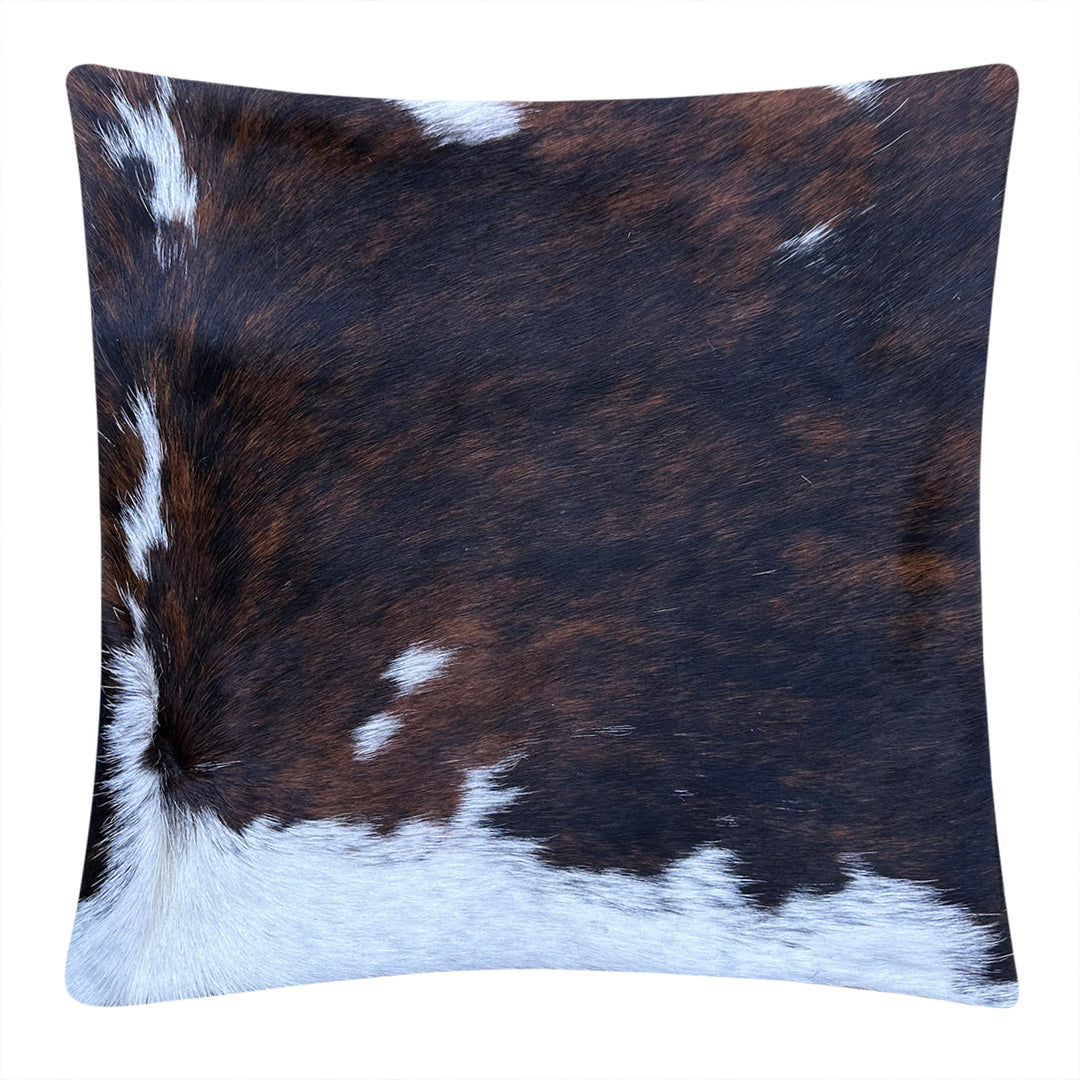 Cowhide cushion reverse Suedette 39cm X 39cm - cowhiderugslondon.co.uk