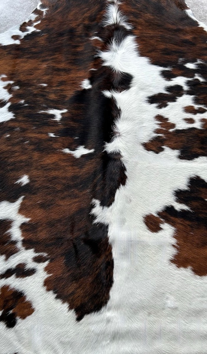 Cowhide Rug A842 Premium   195cm x 168cm - cowhiderugslondon.co.uk