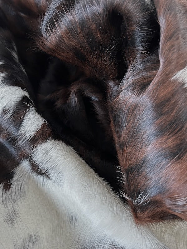 Cowhide Rug P247 Premium   Size 1.90m x 1.80m - cowhiderugslondon.co.uk