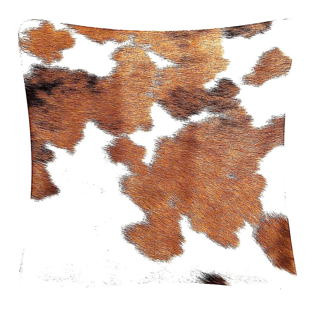 Cowhide cushion reverse Suedette 39cm X 39cm - cowhiderugslondon.co.uk