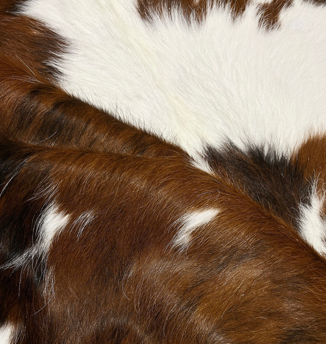 Premium  Cowhide Rug A375  1.80m x 1.82m - cowhiderugslondon.co.uk