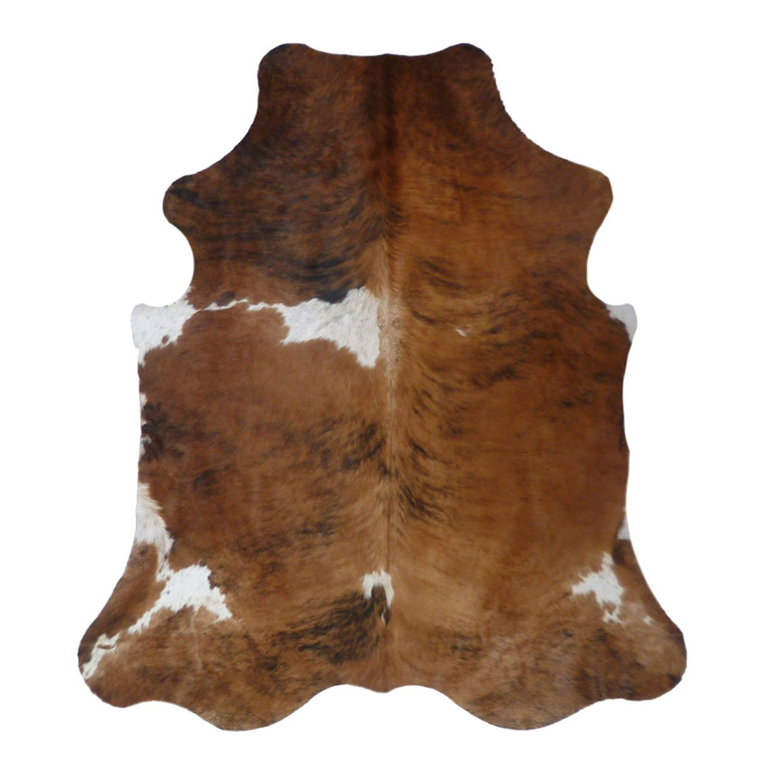 Cowhide Rug Premium AM266     204cm x 180cm - cowhiderugslondon.co.uk