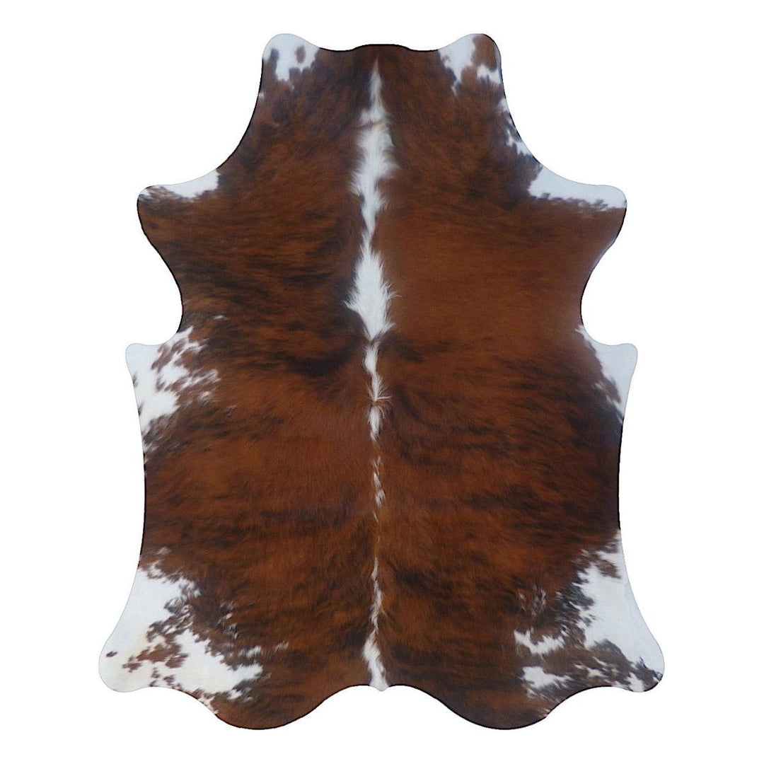 Cowhide Rug S412 Premium   Size 1.81m x 1.60m (71" x 63") - cowhiderugslondon.co.uk