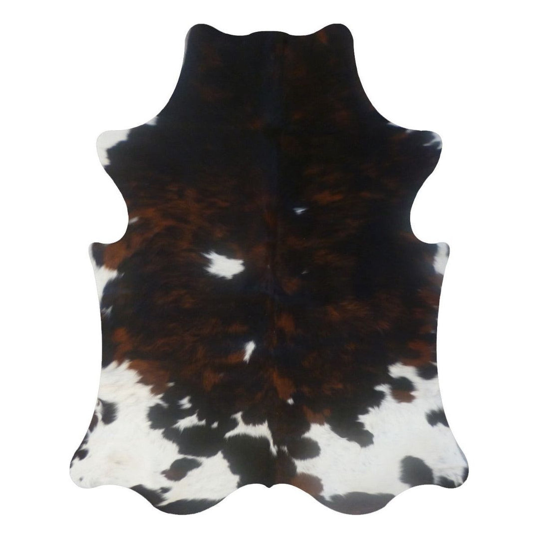 Cowhide Rug S428 Size 1.75m x 1.54m (69" x 61") - cowhiderugslondon.co.uk